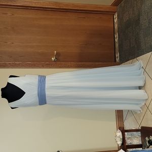 NWT dress baby blue Alfred Angelo